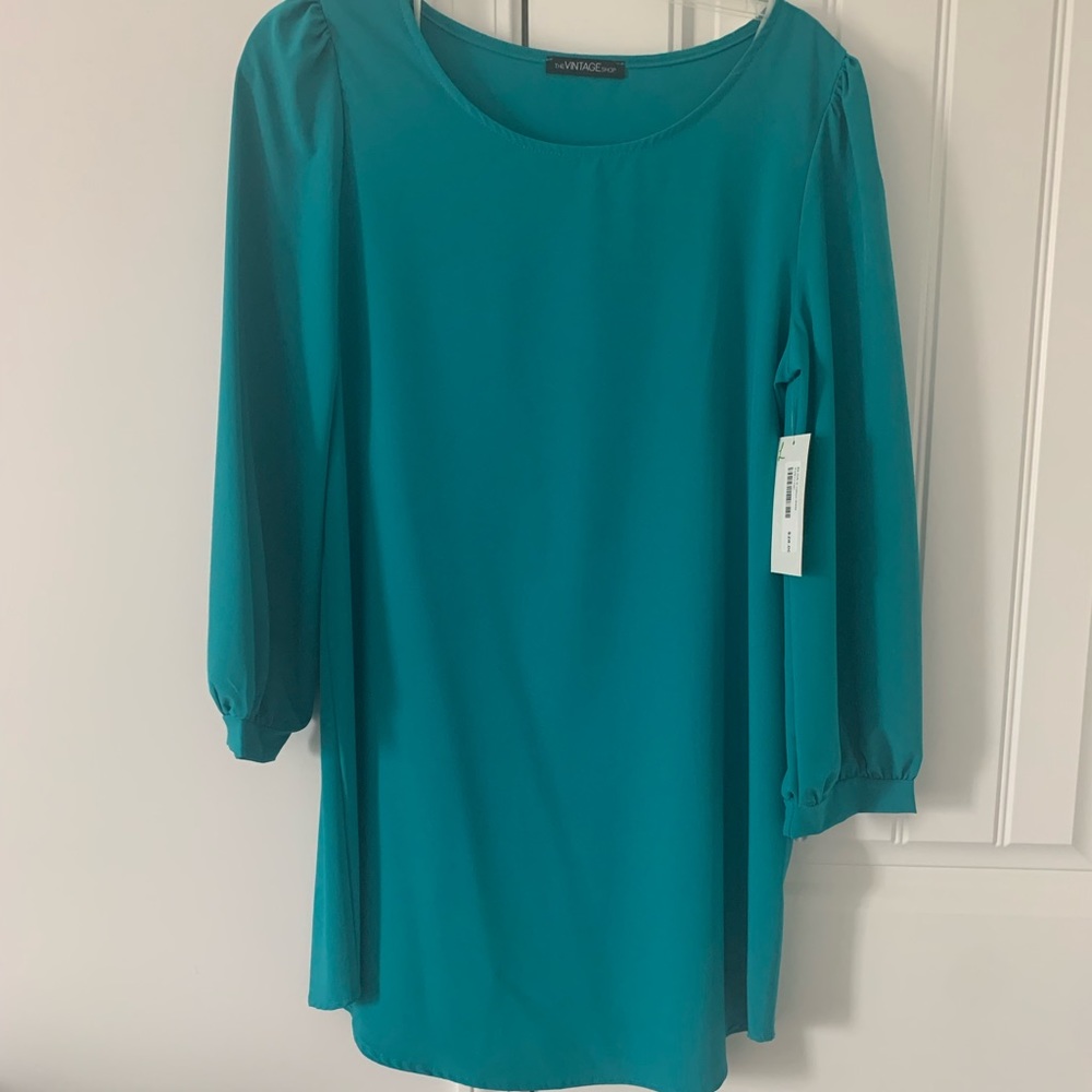 Turquoise Dress
